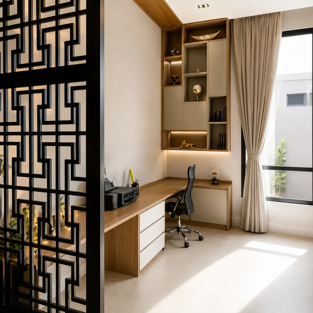 Home office moderno